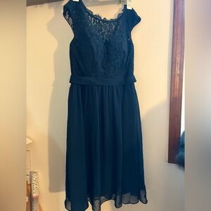 Azazie Navy Blue Bridesmaids Dress